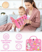 Exorany Busy Board - Juguetes Montessori para niñas y niños pequeño...
