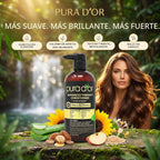 Champú y bálsamo de Pura D'OR para terapia avanzada. Contiene 1...