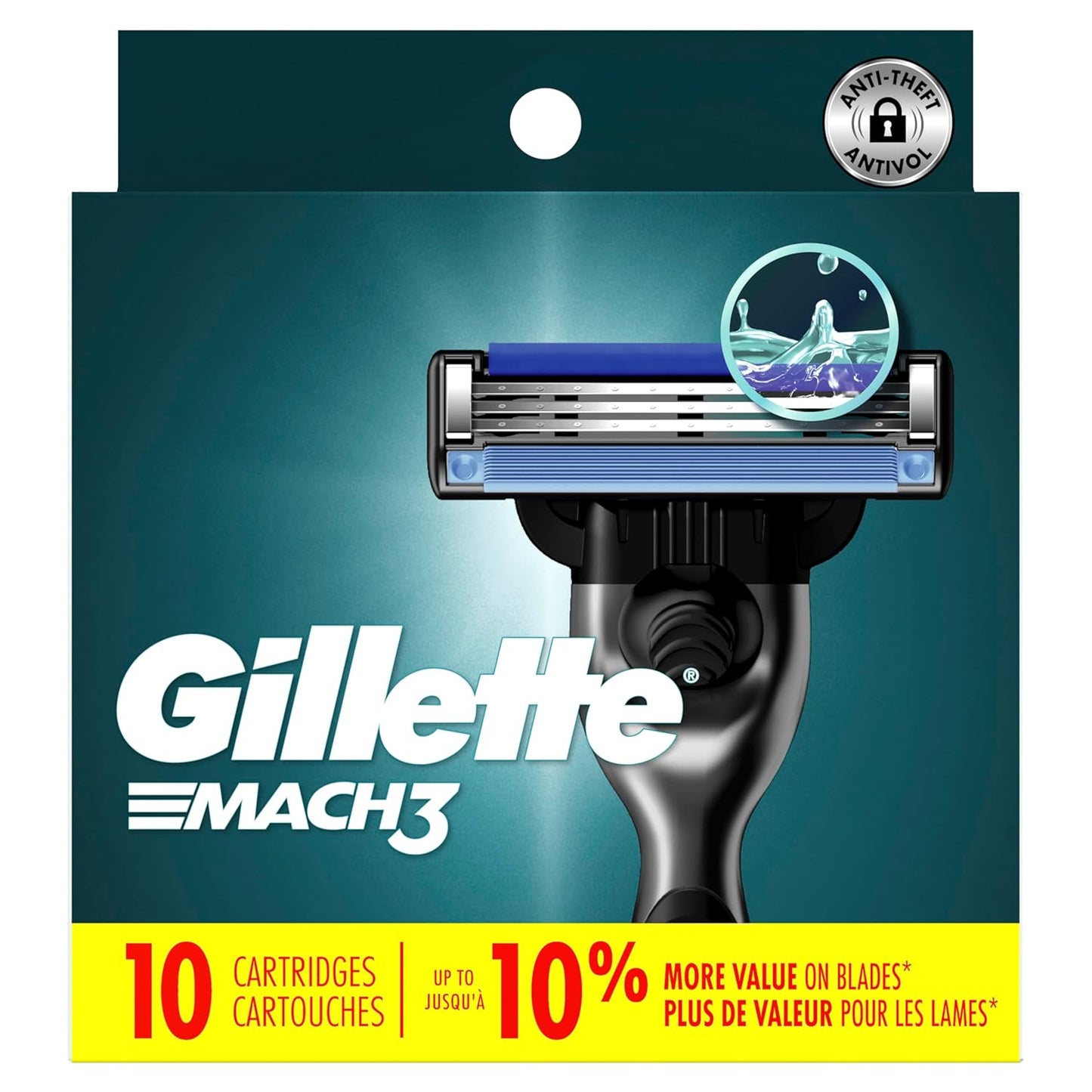 Gillette Mach3 - Recambios de maquinilla de afeitar para hombres, 1...