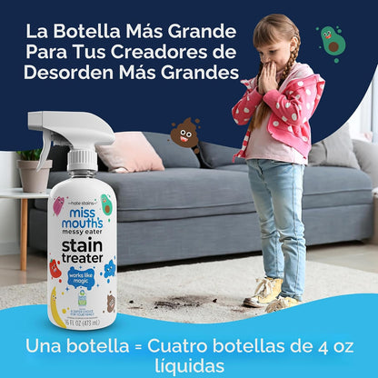 Miss Mouth's Messy Eater Spray para tratar manchas \u2013 Quita...