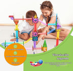 PicassoTiles Juego de construcción con 150 piezas magnéticas Juguet...