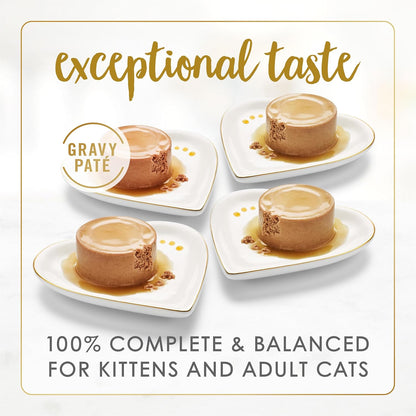 Fancy Feast Purina Gravy Lovers Paquete variado de alimento húmedo...
