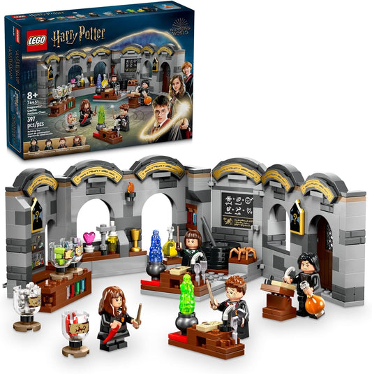 LEGO Harry Potter Hogwarts Castillo: Set de Construcción de la Clase de Pociones, Juguete de Harry Potter para Niños y Niñas, Edad 8+ - Regalo para Niños con 4 Minifiguras - 76431
