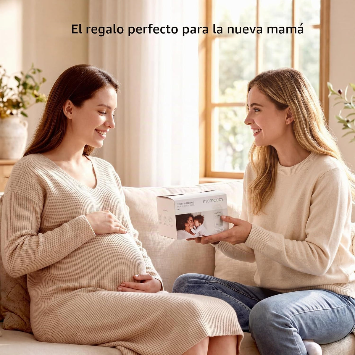 Momcozy Bolsas de almacenamiento de leche materna, bolsas de almace...
