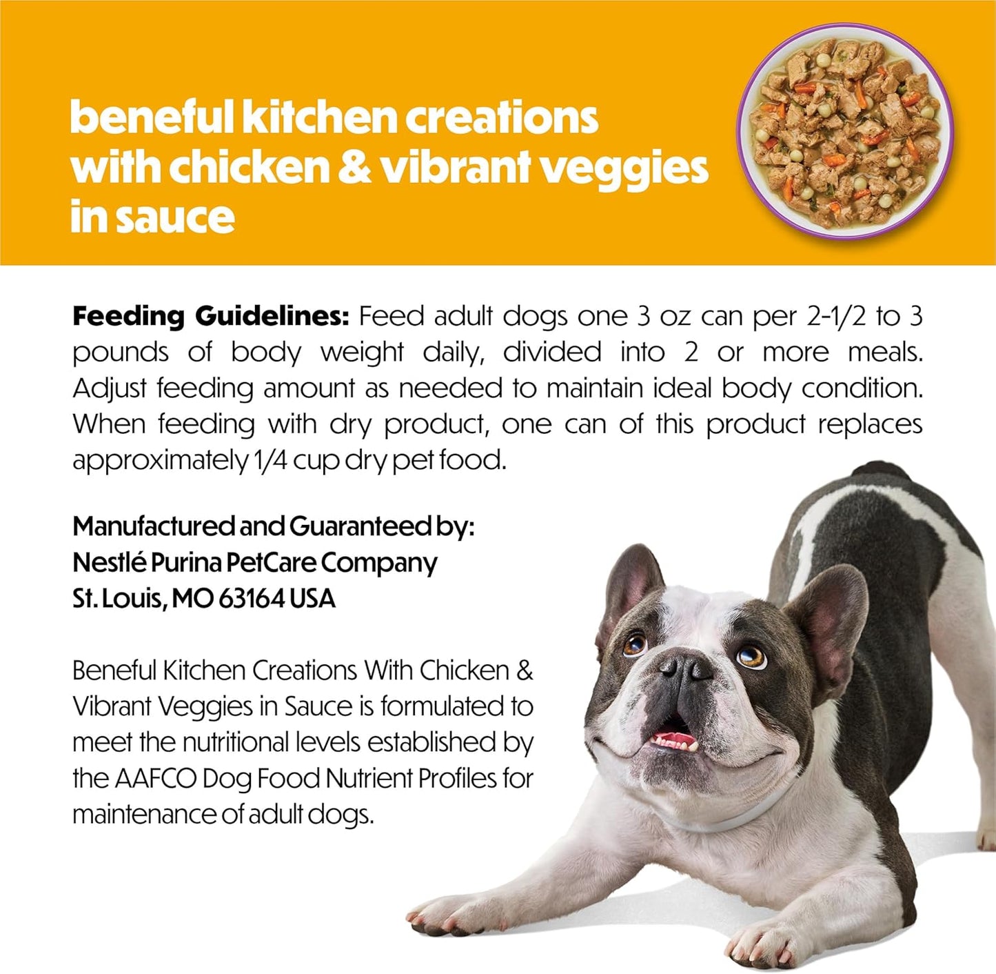 Purina Beneful Kitchen Creations - Alimento húmedo para perros con...