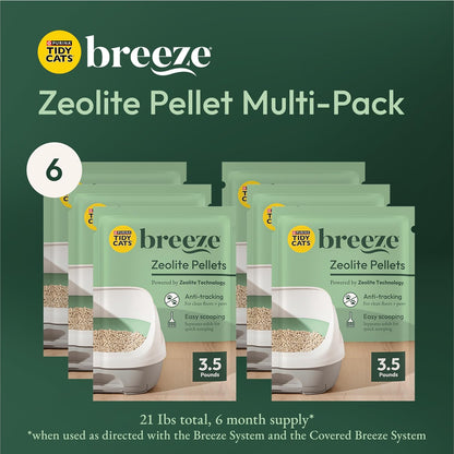 Purina Tidy Cats - Pellets de arena de repuesto Breeze en caja reci...