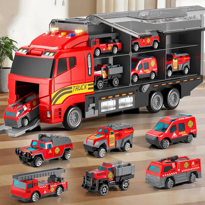 Juguetes para niños de 3, 4, 5, 6 años con autos de juguete fundido...