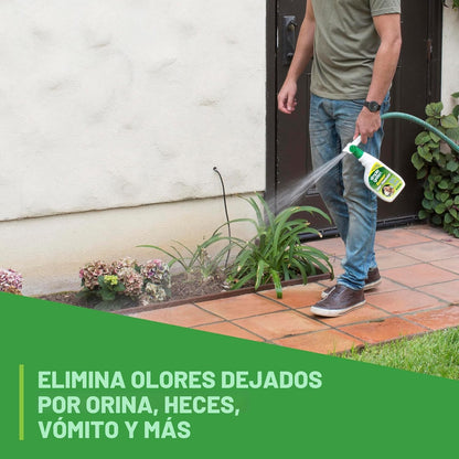 Simple Green Eliminador de olores al aire libre para mascotas, perr...