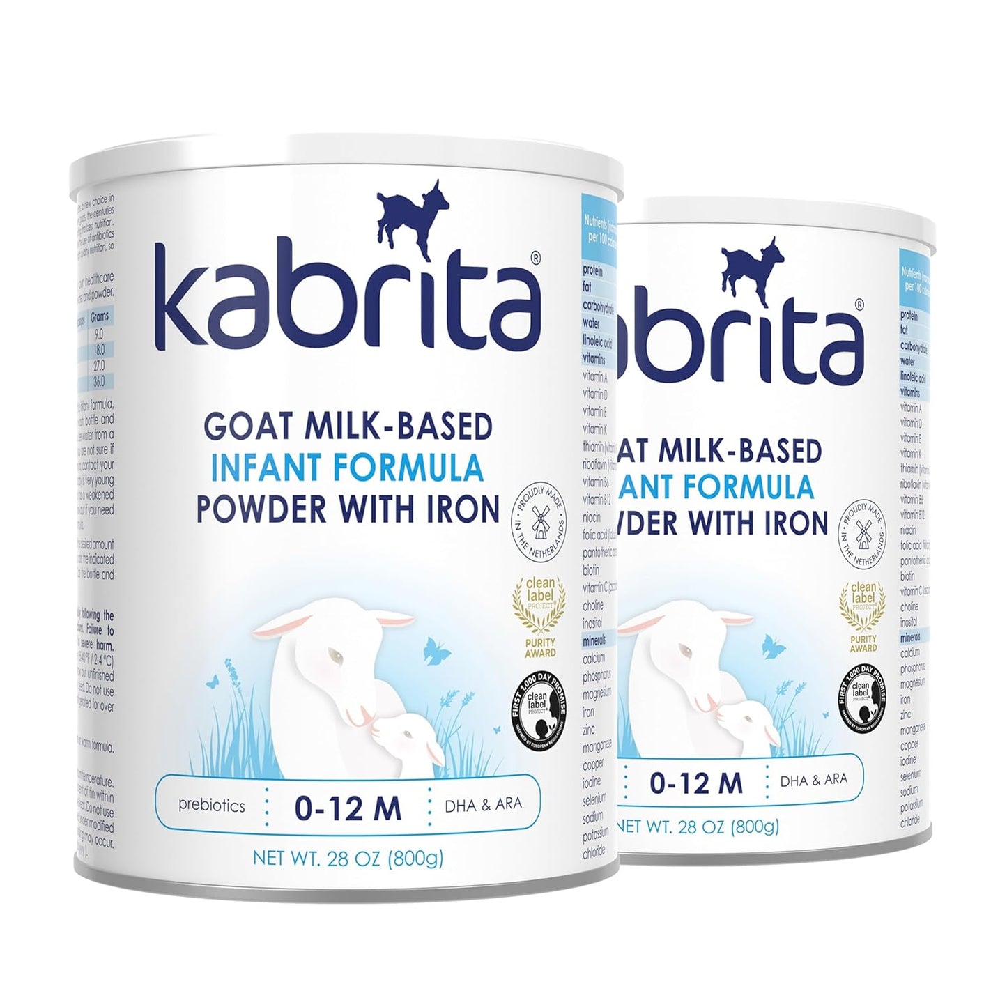Kabrita Fórmula infantil en polvo a base de leche de cabra, diseñad...