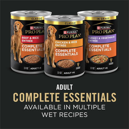 Purina Pro Plan Complete Essentials - Alimento seco para perros con...