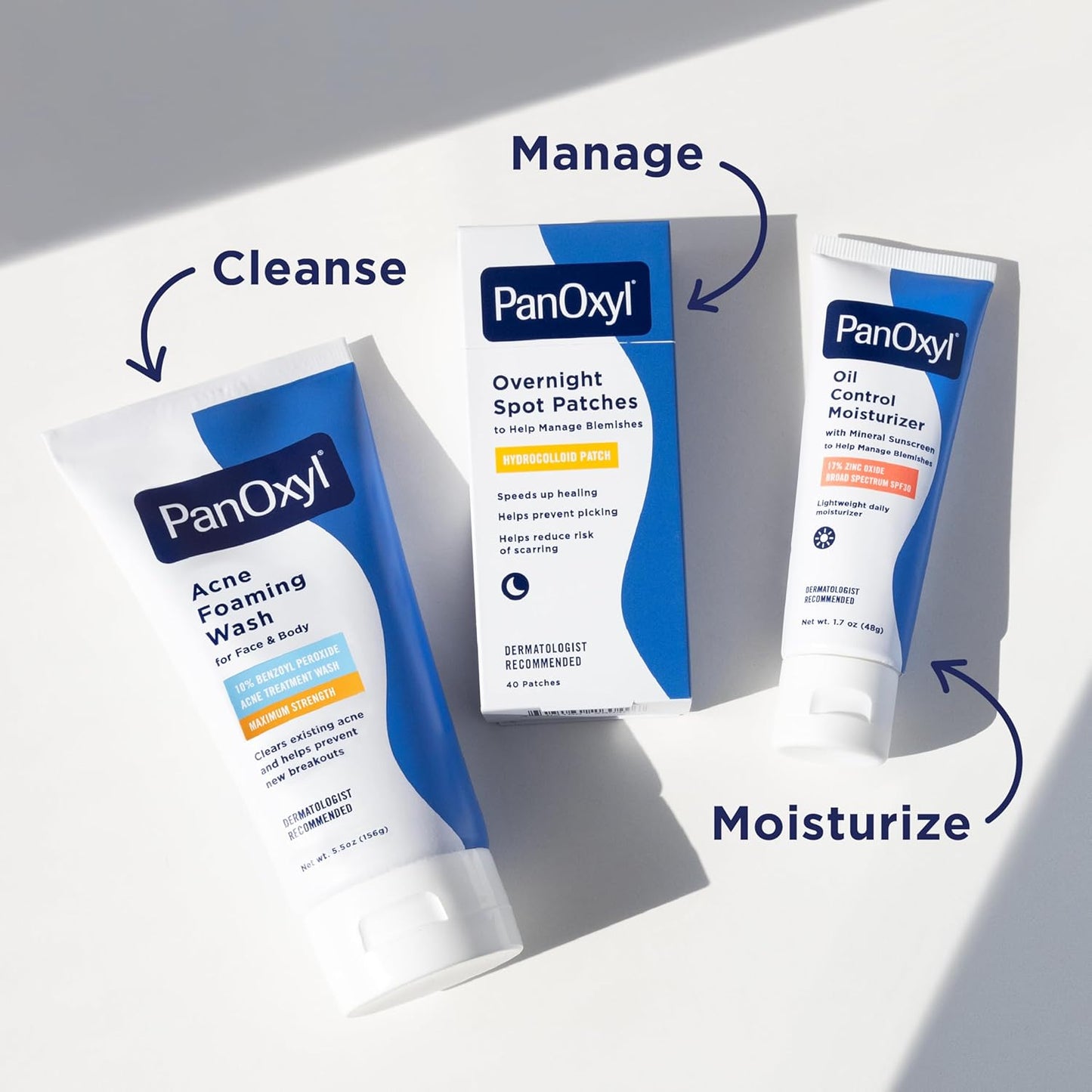 PanOxyl Jabón Espumoso para el Acné con Peróxido de Benzoilo 10% de...