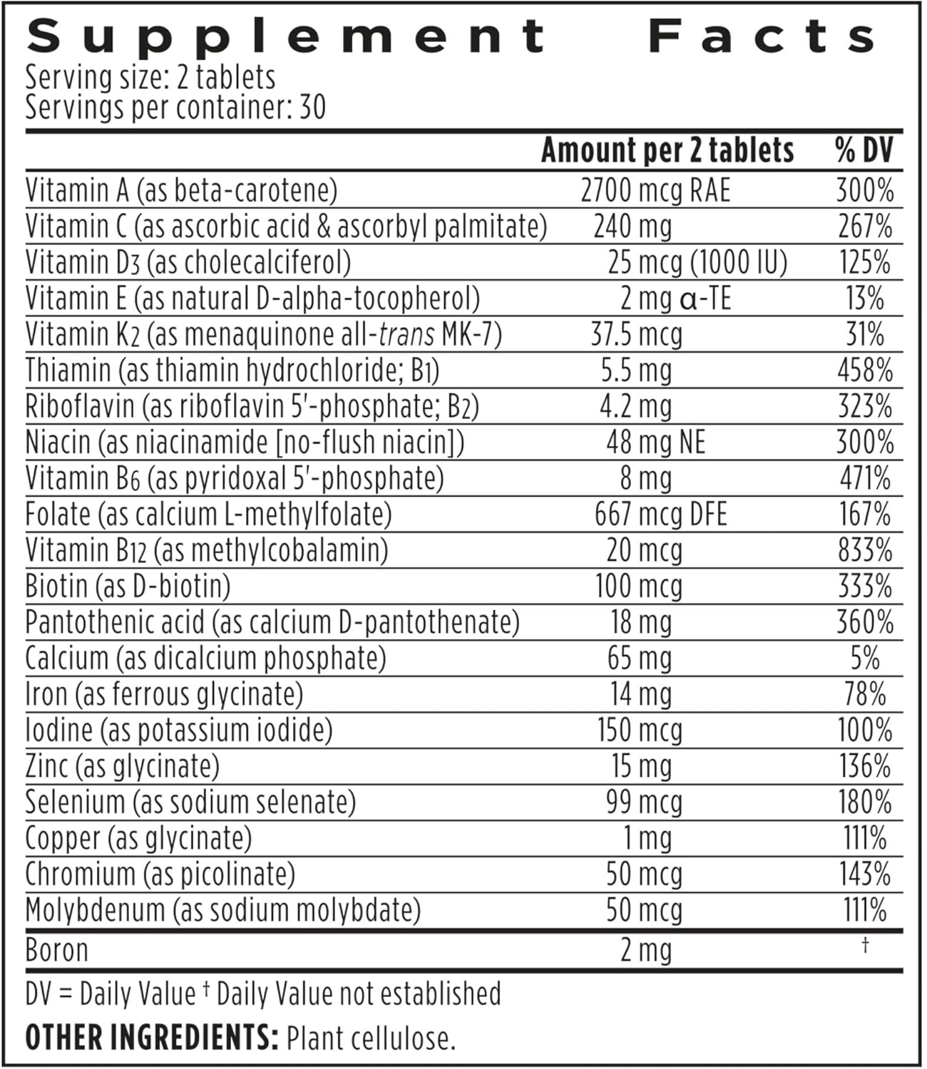 Igennus Multivitamínico Metilado de Alta Potencia para Mujeres, Ing...