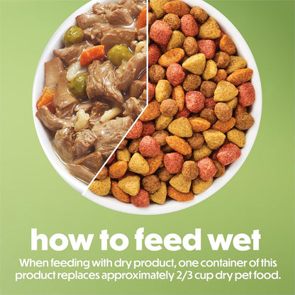 Purina Beneful - Paquete variado de alimentos húmedos en salsa para...