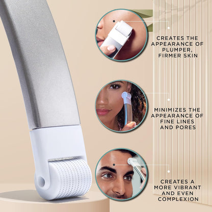 StackedSkincare Microneedling - Herramienta de refinación de piel c...