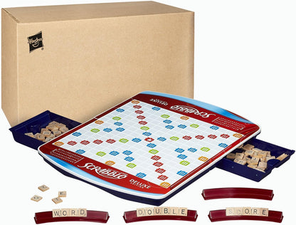 Scrabble edición Deluxe.