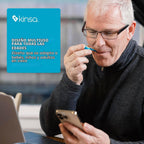 Kinsa QuickCare Termómetro Digital Inteligente - Termómetro Médico...