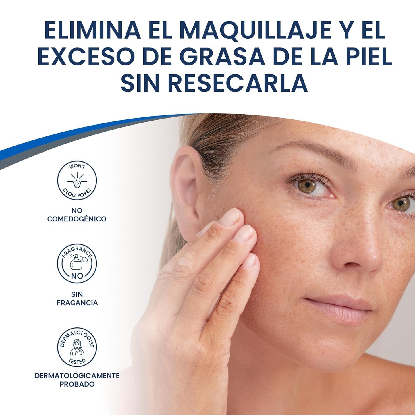 Vanicream Limpiador facial suave con dispensador de bomba, 8 onzas...