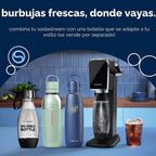 SodaStream - Máquina de agua con gas ART | PAQUETE DE VALOR | Siste...