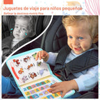 Teefrye Juguetes Montessori de tablero ocupado para niños pequeños...