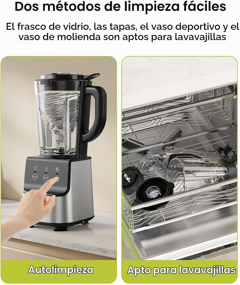 HoninJoy Licuadoras de encimera para cocina, licuadora profesional...