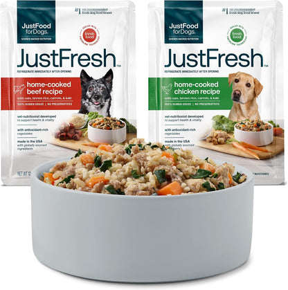 JustFoodForDogs JustFresh - Alimento húmedo para perros, comidas fr...