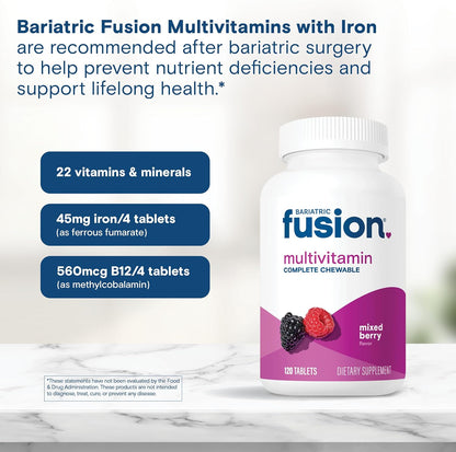 Fusion Completo para personas con sobrepeso Chewable Multivitamin N...