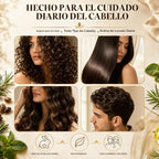 Juego de champú y acondicionador de aceite de ricino para el crecim...
