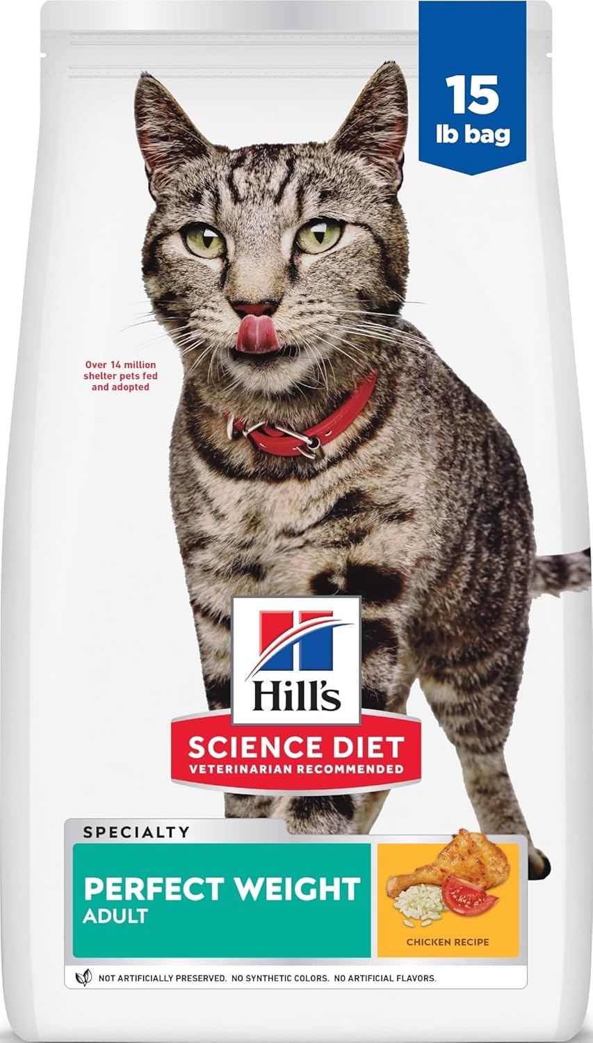 Hill's Science Diet Peso Perfecto, Adultos 1-6, Apoyo para el M...