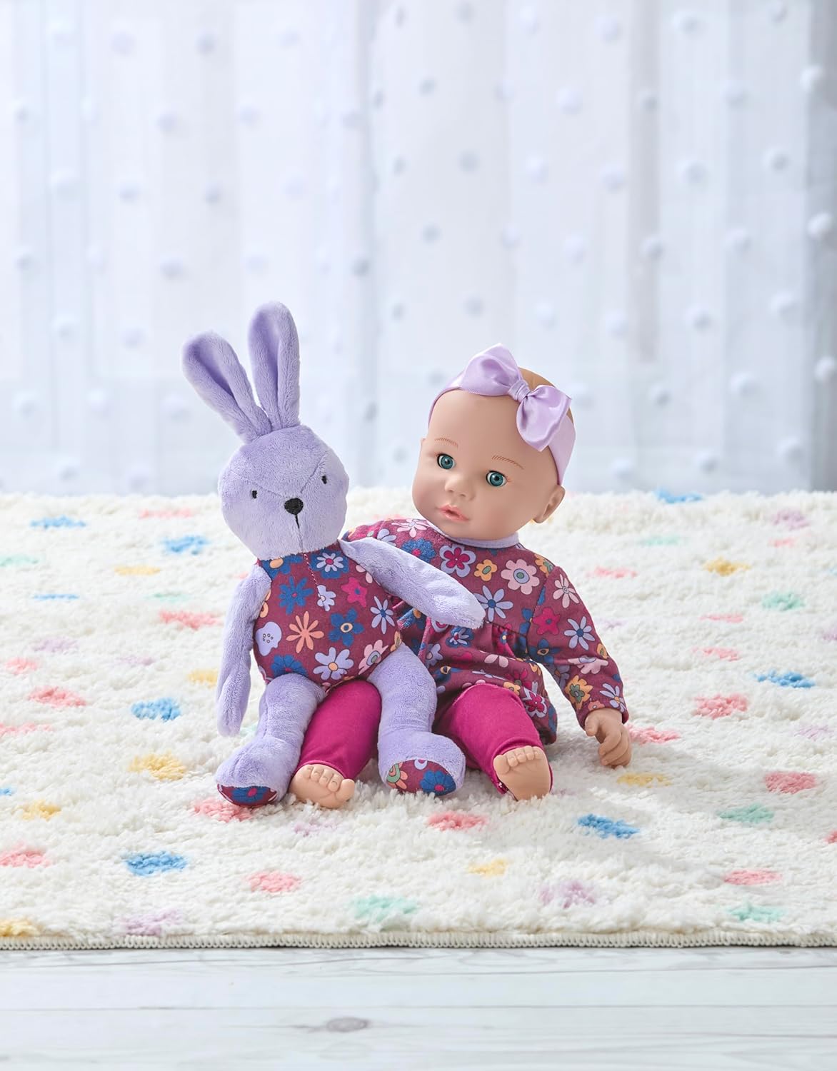 Madame Alexander Muñeca de bebé Sweet Smiles de 14 pulgadas, juego...