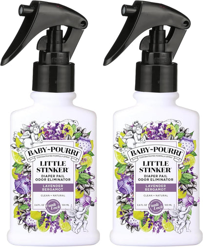 Baby-Pourri Little Stinker - Espray desodorante para pañales, 3.4 o...