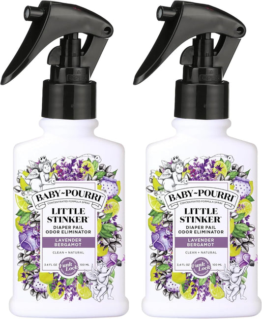 Baby-Pourri Little Stinker - Espray desodorante para pañales, 3.4 o...