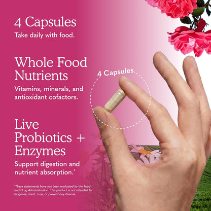 Garden of Life Multivitamin para Mujeres, Vitamin Code Multi para M...