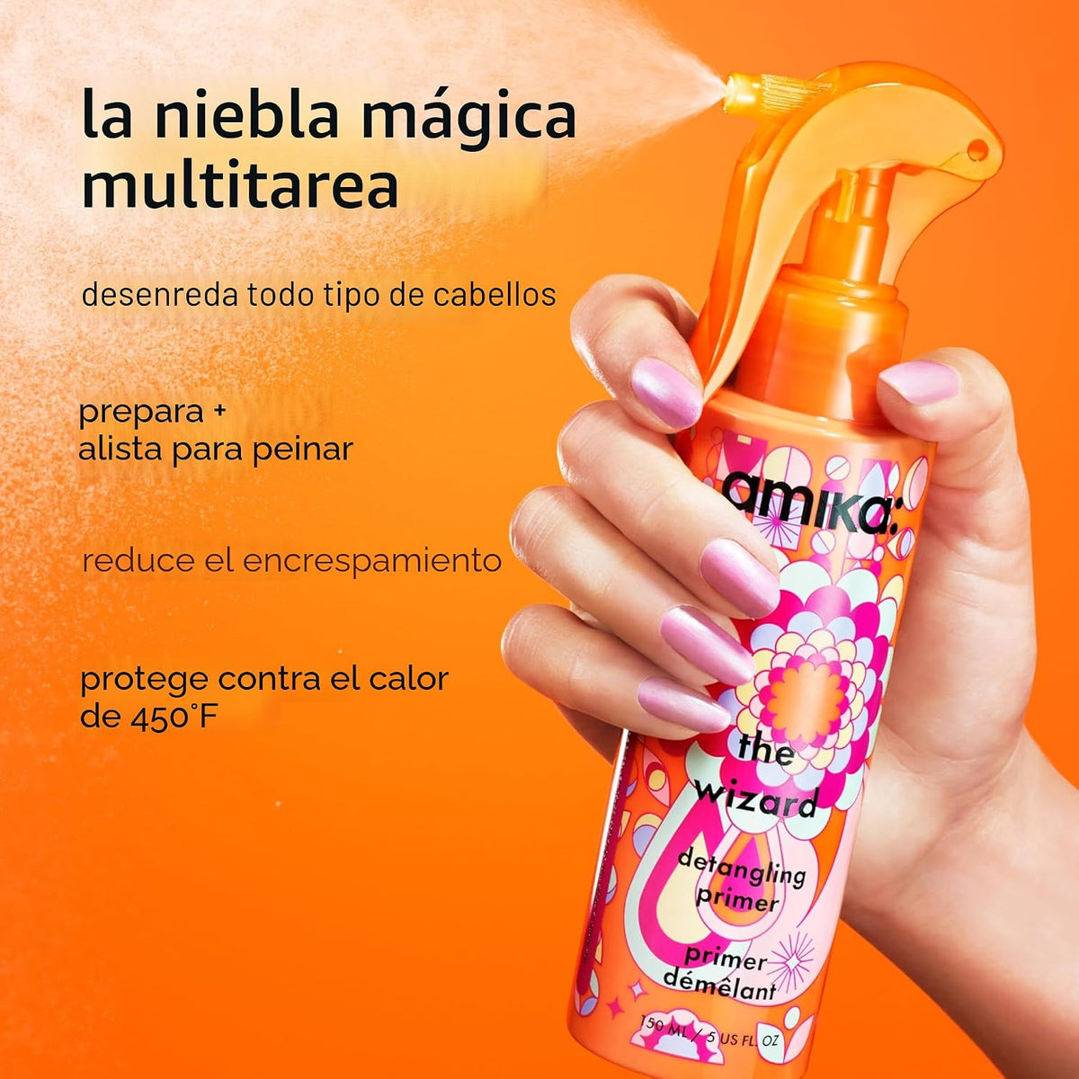 amika The Wizard - Capa base para desenredar el cabello