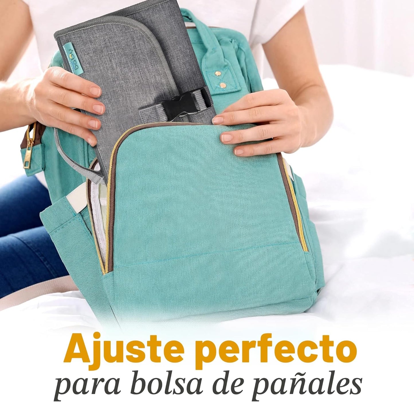 Kopi Baby Cambiador de pañales portátil, bolsa de viaje para cambia...