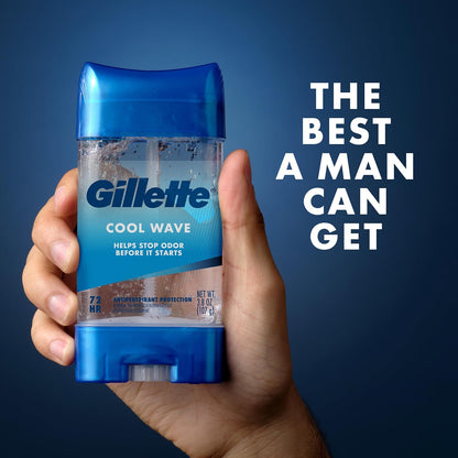 Gillette Antitranspirante y desodorante para hombres, resistencia c...