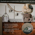 Parker Baby Organizador de pañales para bebé, contenedor para dormi...