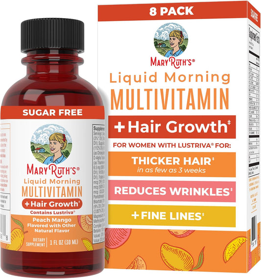 MaryRuth's Multivitamínico Líquido + Paquete de Viaje para el C...