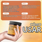 Aceite de batana 100% crudo para cabello de Honduras, 4.06 onzas lí...