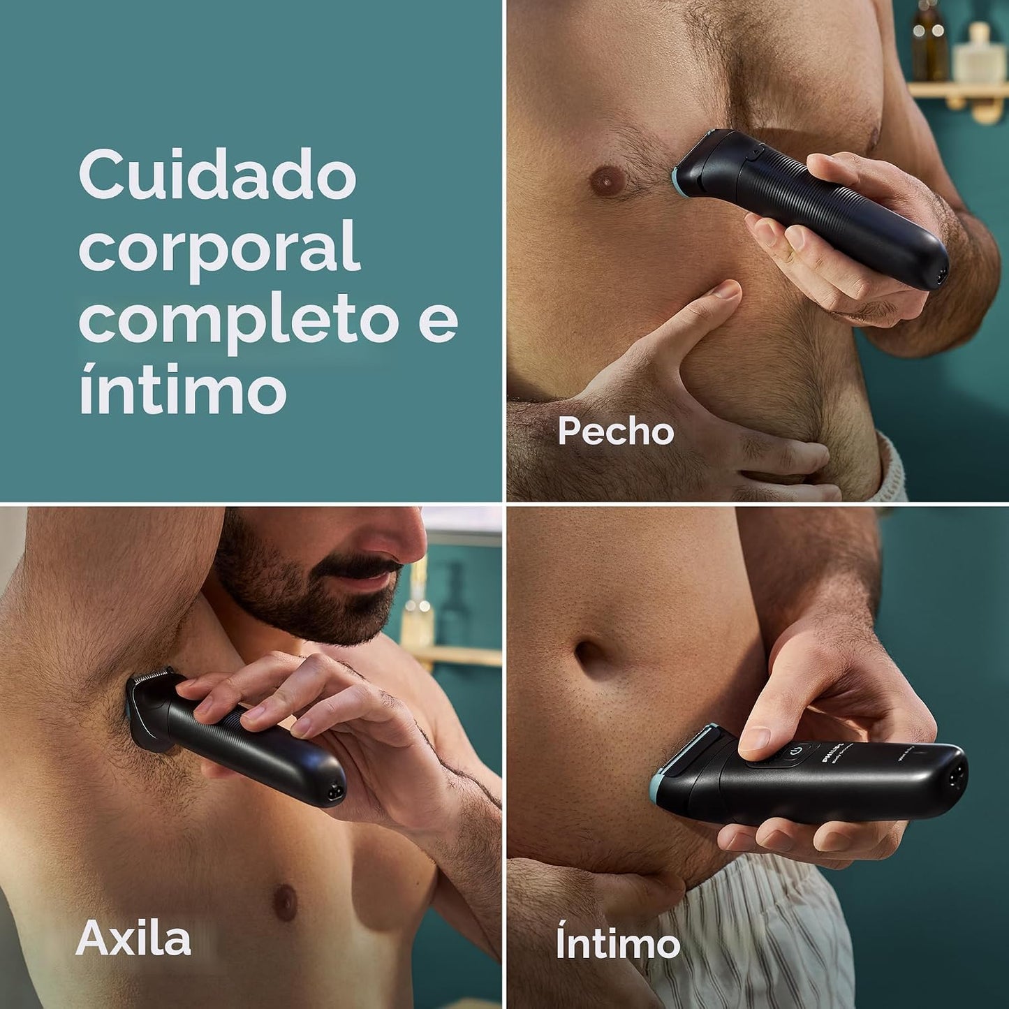 Philips Norelco Body Groomer 5000 Series, afeitadora y recortadora...