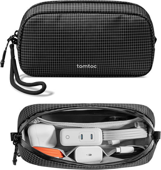 tomtoc Organizador de Electrónicos Estuche de Viaje de Alto Rendimi...