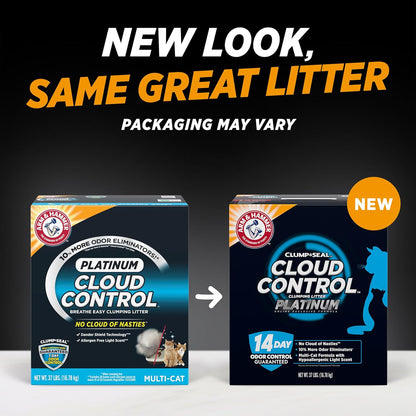 ARM &amp; HAMMER Cloud Control Platinum Arena para gatos, arena agl...