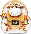 Mochila para niños pequeños Naturally KIDS con. Juguete de jirafa d...
