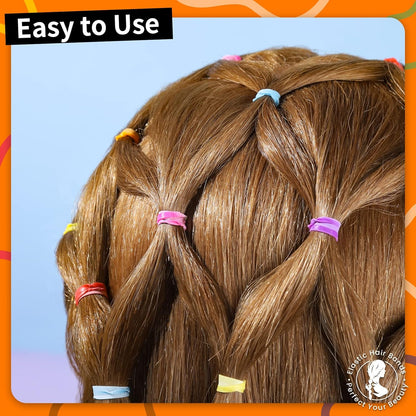 Teenitor - Bandas elásticas para el cabello, 2000 unidades, Bandas...