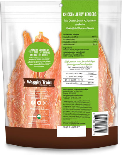 Waggin' Train Golosinas para perros, sin granos, ingredientes l...