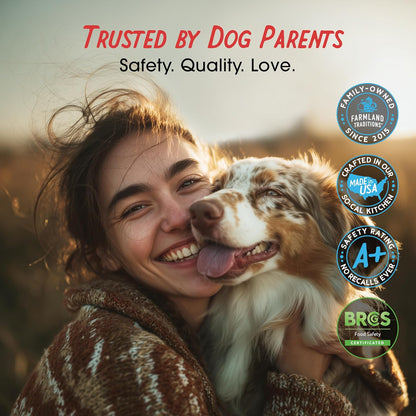 Dulces para perros de pollo fabricados en los EE. UU. de Farmland T...