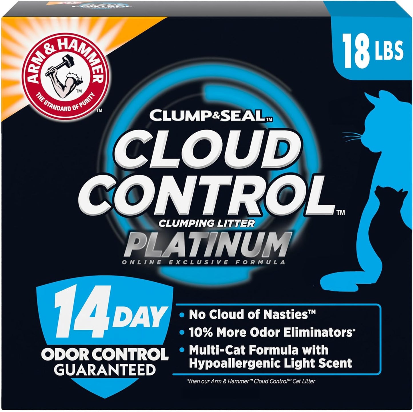 ARM &amp; Hammer Cloud Control Platinum Arena para gatos, arena agl...