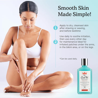 Shaveworks The Cool Fix Aftershave para mujeres: depilación púbica,...