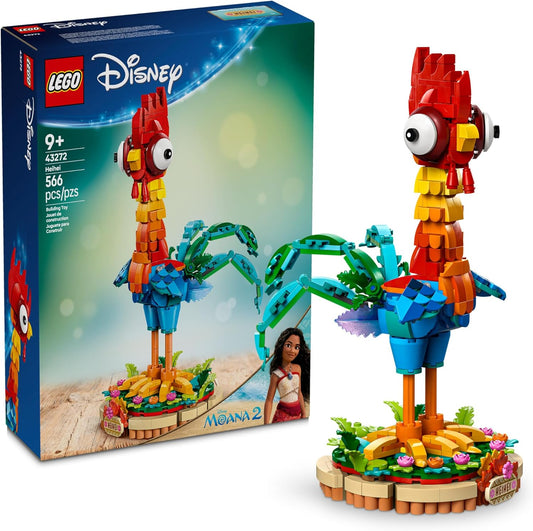 LEGO Disney Moana 2 Heihei - Juguete de construcción para niños, niñas y niños, a partir de 9 años - Regalo para cumpleaños - Juguete de Moana y Disney para fanáticos - 43272