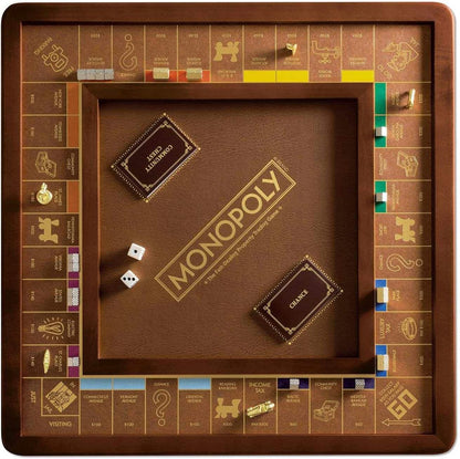 Juego de mesa Monopoly en madera, de Winning Solutions