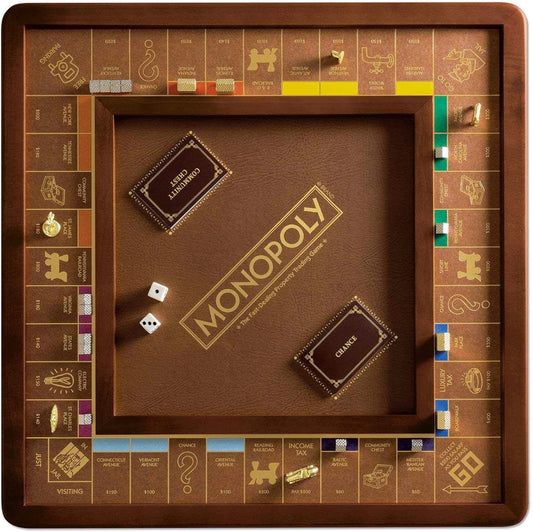 Juego de mesa Monopoly en madera, de Winning Solutions